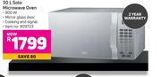 Defy 30L Solo Microwave 