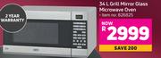 Defy 34L Grill Mirror Glass Microwave Oven
