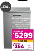 Defy 13 Place Dishwasher DDW232