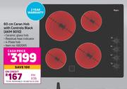 Whirlpool 60 cm Ceran Hob With Controls (Black) AKM 9010