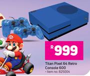 Titan Pixel 64 Retro Console 600