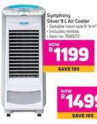 Symphony Silver 9 Ltr Air Cooler