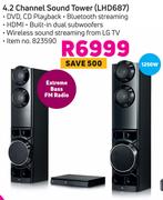 LG 4.2 Channel Sound Tower LHD687