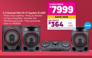 LG 2.1 Channel Mini HiFi System CL88