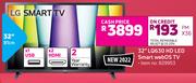 LG 32" (81cm) LQ630 HD LED Smart WebOs TV