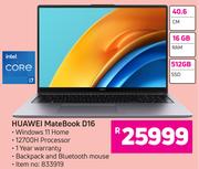 Huawei Mate Book D16