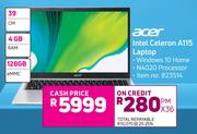 Acer Intel Celeron A115 Laptop 