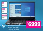 HP Intel Celeron Laptop