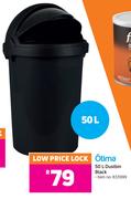 Otima 50L Distbin Black