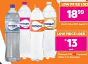 Bonaqua Still Or Flavoured Water Assorted-1.5L Each