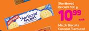 Baumann's Shortbread Biscuits-160g Each