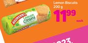 Baumann's Lemon Biscuits-200g Each