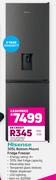 Hisense 305L Bottom Mount Fridge Freezer
