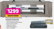 Flores Entertainment Unit Excludes Accessories