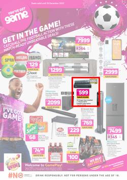 Game : Get In The Game! (16 November - 18 December 2022), page 1
