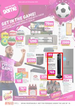 Game : Get In The Game! (16 November - 18 December 2022), page 1