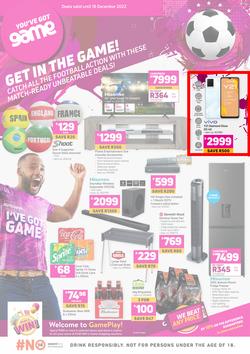 Game : Get In The Game! (16 November - 18 December 2022), page 1