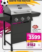 Expert Grill 3 Burner Patio Gas Braai