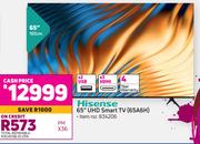 Hisense 65" (165cm) UHD Smart TV 65A6H