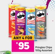 Pringles Chips Assorted-For 4 x 100g