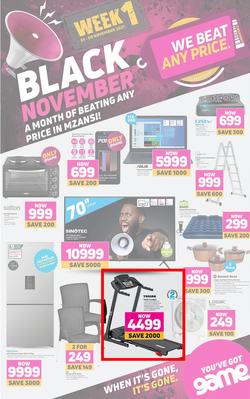 Game : Black November - Week 1 (1 November - 9 November 2021), page 1