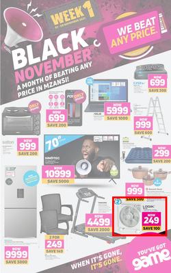Game : Black November - Week 1 (1 November - 9 November 2021), page 1