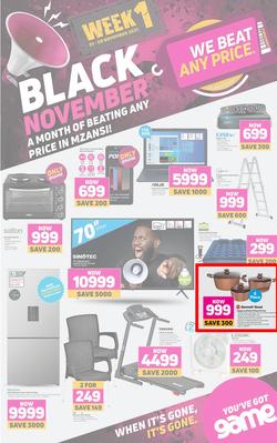 Game : Black November - Week 1 (1 November - 9 November 2021), page 1
