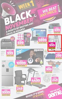 Game : Black November - Week 1 (1 November - 9 November 2021), page 1