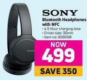 Sony Bluetooth Headphones With NFC