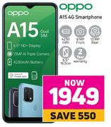 Oppo 6.5" (16.5cm) A15 4G Smartphone