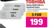 Toshiba Kioxia 32GB USB 2.0-For 3