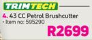 Trimtech 43cc Petrol Brush Cutter