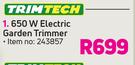 Trimtech 650W Electric Garden Trimmer