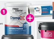 Fired Earth Damp X Hydro Force Waterproofing-5L Each
