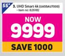 Samsung 55" UHD Smart 4K UA55AU7000