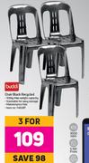 Buddi Chair Black Recycled-For 3