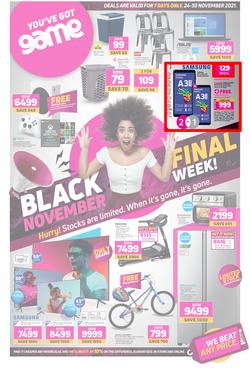 Game : Black November Final Week (24 November - 30 November 2021), page 1