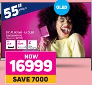 LG 55" A1 4K Self Lit OLED OLED55A1PVA