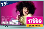 Hisense 75" Premium UHD Smart TV 75A6GS