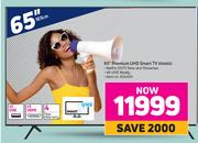 Hisense 65" Premium UHD Smart TV 65A6G