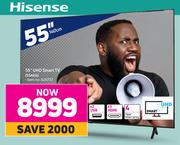 Hisense 55" UHD Smart TV 55A6G