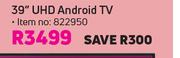 Sinotec 39" UHD Android TV