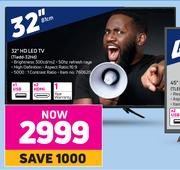 Telefunken 32" HD LED TV TLEDD-32HD