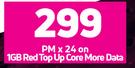 Tecno Camon 17P LTE-On 1GB Red Top Up Core More Data