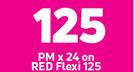 2 x Tecno Pop 2 X Plus Smartphone-On Red Flexi 125 + On Promo 65