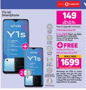 2 x Vivo Y1s 4G Smartphone-On Red Flexi 125 + On Promo 65