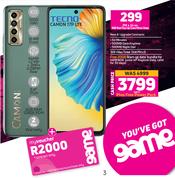 Tecno Camon 17P LTE-On 1GB Red Top Up Core More Data