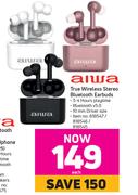 Aiwa True Wireless Stereo Bluetooth Earbuds-Each