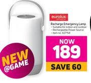 Eurolux Recharge Emergency Lamp
