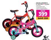Raleigh 12" Dash BMX Or Lily BMX-Each